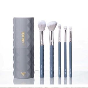 Laruce Gray Makeup Brush Set